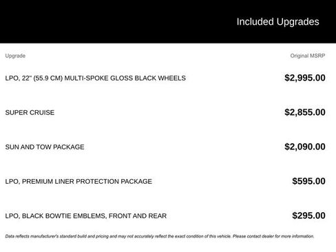 New 2026 Chevrolet Suburban High Country w/ Sun And Tow Package image 10