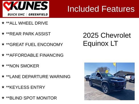 Used 2025 Chevrolet Equinox LT AWD/4WD image 3
