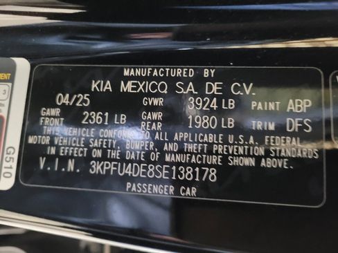 Used 2025 Kia K4 EX FWD image 33