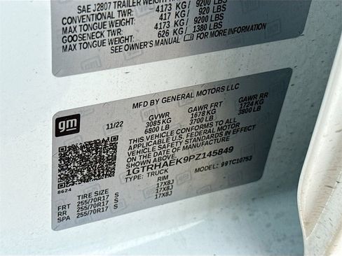 Used 2023 GMC Sierra 1500 Pro w/ Pro Value Package image 30