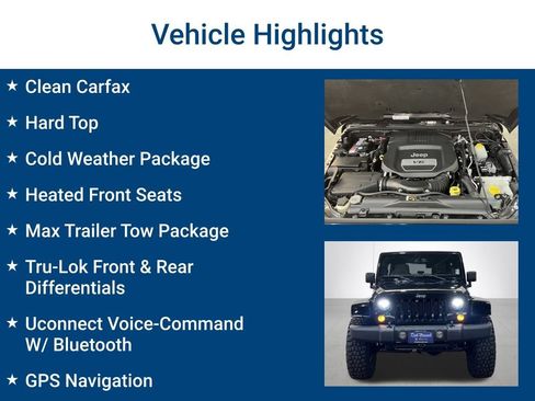 Used 2018 Jeep Wrangler Unlimited Rubicon w/ Cold Weather Group AWD/4WD image 3