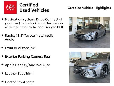 Certified 2026 Toyota Camry XSE w/ Preferred Package 1 (TMS) FWD image 7