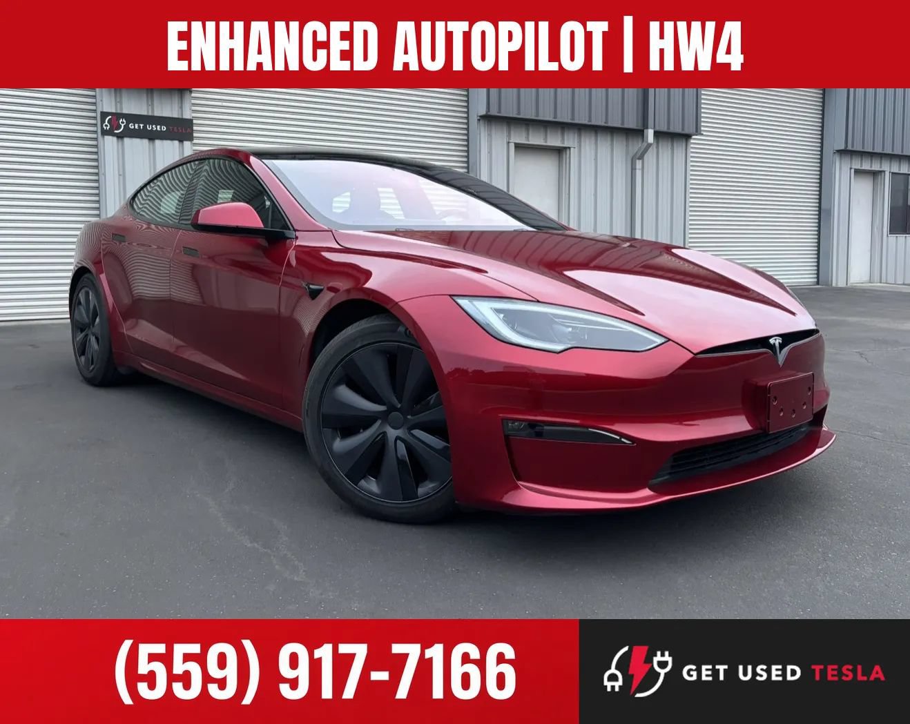 Used 2024 Tesla Model S AWD/4WD image 1