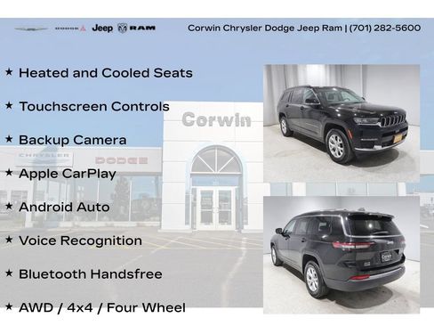 Used 2023 Jeep Grand Cherokee L Limited w/ Luxury Tech Group II AWD/4WD image 8