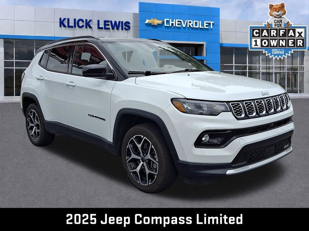 Used 2025 Jeep Compass Limited AWD/4WD 360° Tour