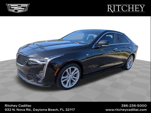 Used 2023 Cadillac CT4 Luxury w/ Sun And Sound Package RWD image 1