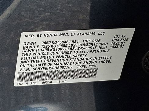 Used 2017 Honda Pilot EX-L image 29