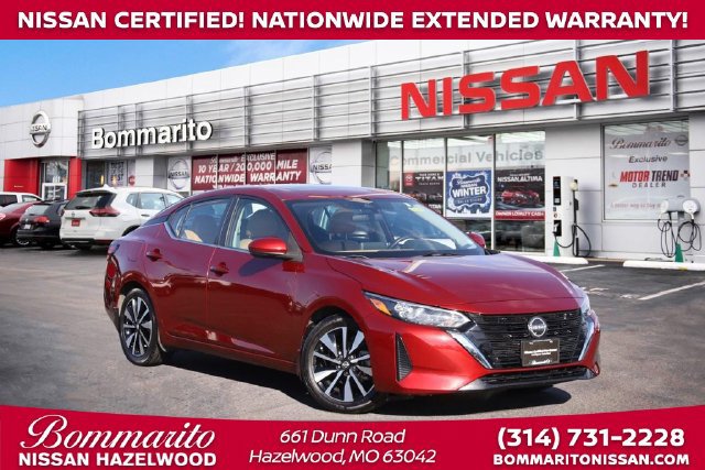 Certified 2025 Nissan Sentra SV w/ SV Premium Package FWD image 1