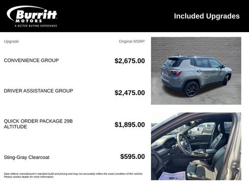 Used 2023 Jeep Compass Latitude w/ Convenience Group AWD/4WD image 6
