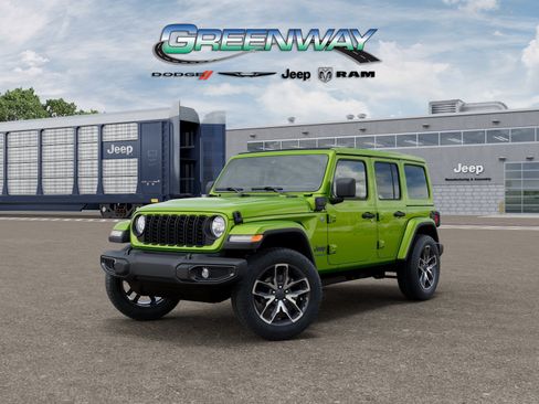 Used 2025 Jeep Wrangler Unlimited Sport S 4xe AWD/4WD image 1