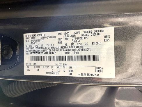 Used 2022 Ford F150 Lariat AWD/4WD image 45