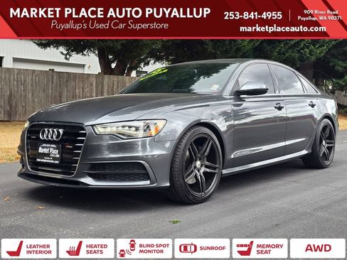 Used 2015 Audi A6 TDI Premium Plus w/ 19" Sport Package AWD/4WD image 1