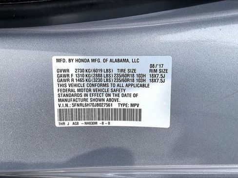 Used 2018 Honda Odyssey EX-L image 14