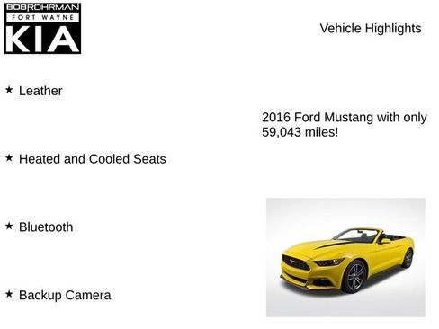 Used 2016 Ford Mustang Premium RWD image 7