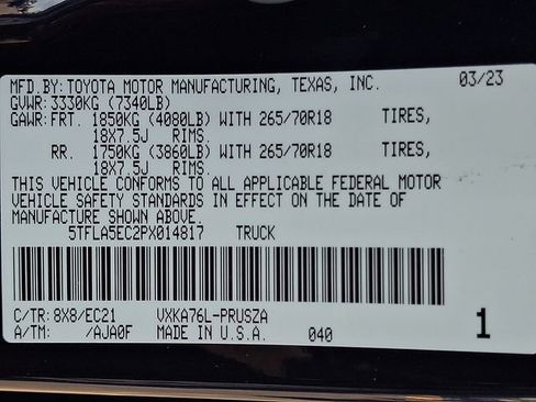 Used 2023 Toyota Tundra SR5 w/ SR5 Premium Package AWD/4WD image 28