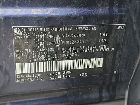 Used 2021 Toyota RAV4 XSE image 35