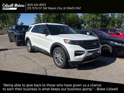 Used 2021 Ford Explorer XLT w/ Equipment Group 202A AWD/4WD image 1