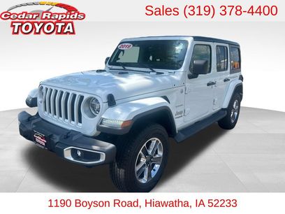 Used 2019 Jeep Wrangler Unlimited Sahara w/ LED Lighting Group