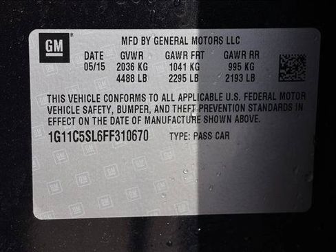 Used 2015 Chevrolet Malibu LT w/ Power Convenience Package FWD image 16