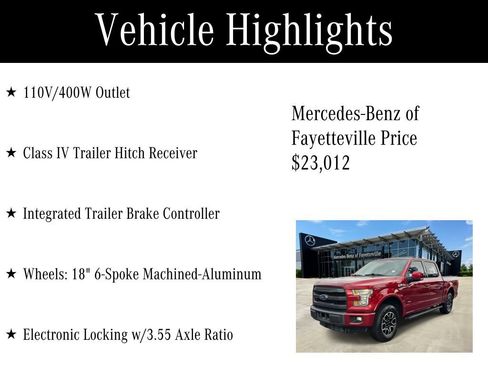 Used 2015 Ford F150 Lariat RWD image 18