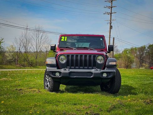 Certified 2021 Jeep Wrangler Unlimited Sport AWD/4WD image 8