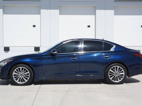 Used 2021 INFINITI Q50 Luxe w/ Cargo Package RWD image 7