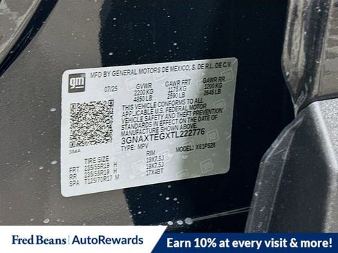 New 2026 Chevrolet Equinox RS w/ Convenience Package III image 21