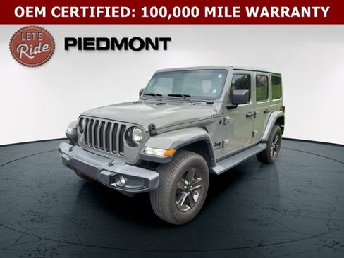 Used 2022 Jeep Wrangler Unlimited Sahara AWD/4WD image 1