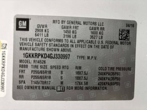 Used 2016 GMC Acadia SLE image 39