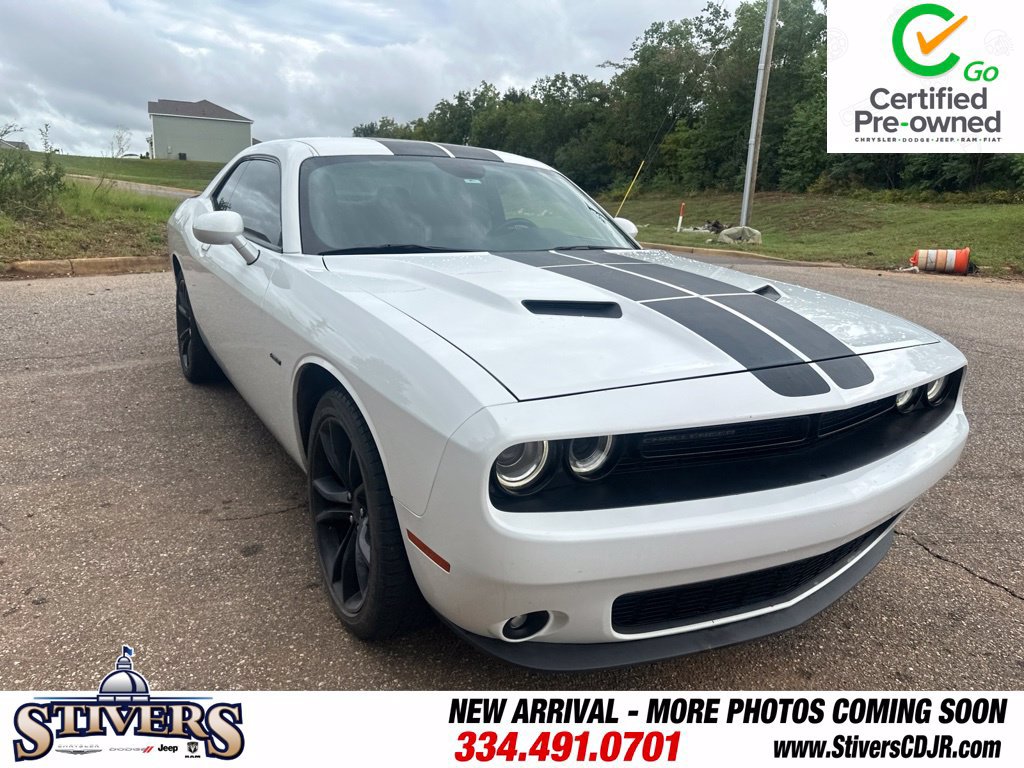 Certified 2016 Dodge Challenger R/T w/ Blacktop Package RWD image 1