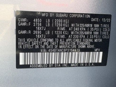 Used 2023 Subaru Outback Limited AWD/4WD image 31