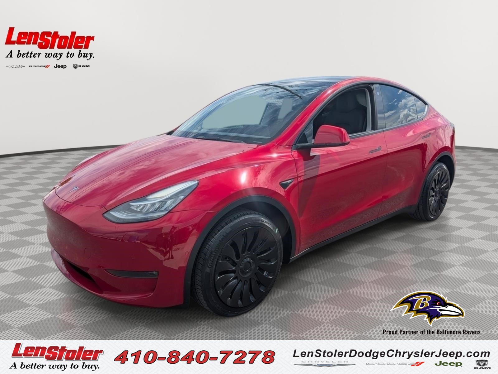 Used 2022 Tesla Model Y Long Range AWD/4WD image 1
