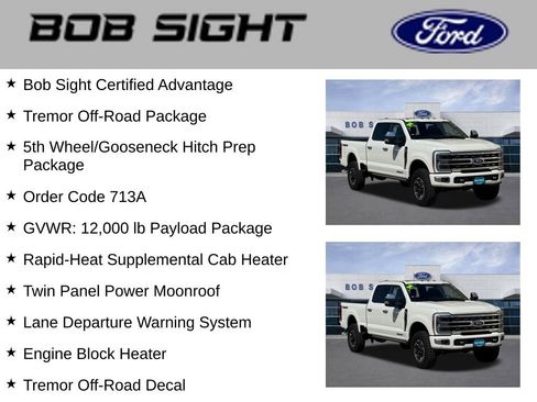 Used 2024 Ford F350 Platinum w/ Tremor Off-Road Package AWD/4WD image 3
