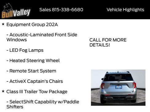 Used 2021 Ford Explorer XLT w/ Equipment Group 202A AWD/4WD image 9