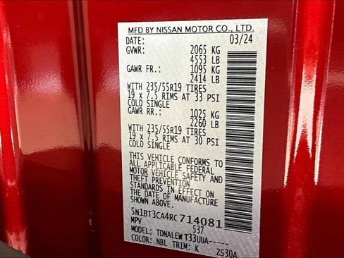 Certified 2024 Nissan Rogue SL FWD image 33