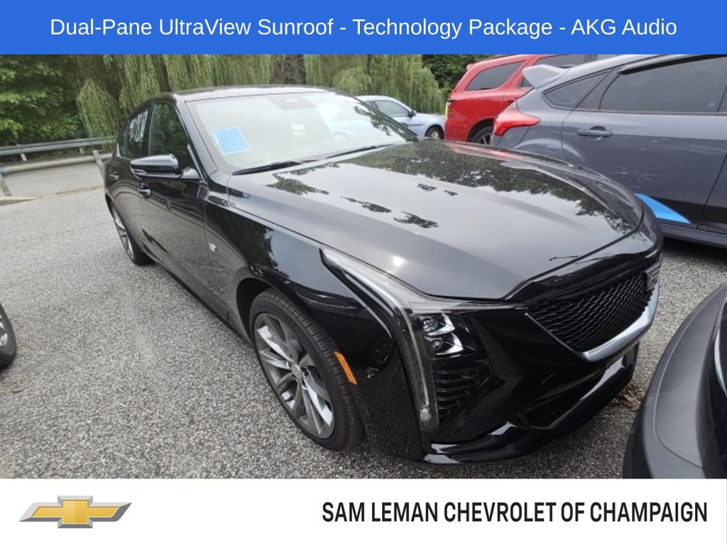 Used 2025 Cadillac CT5 Sport w/ Technology Package RWD image 1
