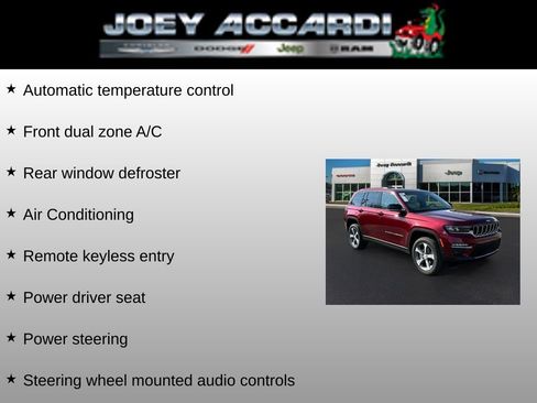 New 2025 Jeep Grand Cherokee Limited image 9