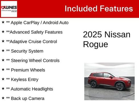 Used 2025 Nissan Rogue SV AWD/4WD image 4