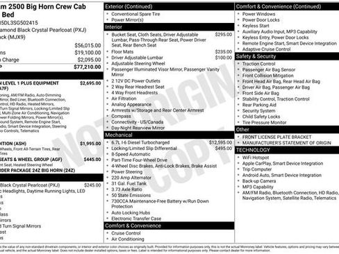 New 2025 RAM 2500 Big Horn AWD/4WD image 27