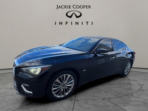 Certified 2019 INFINITI Q50 Luxe w/ Essential Package (3.0T Luxe) image 1