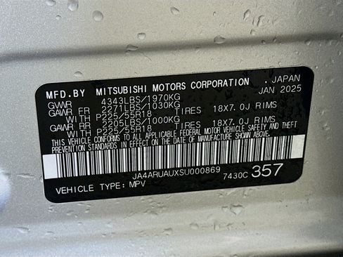 Used 2025 Mitsubishi Outlander Sport SE image 12