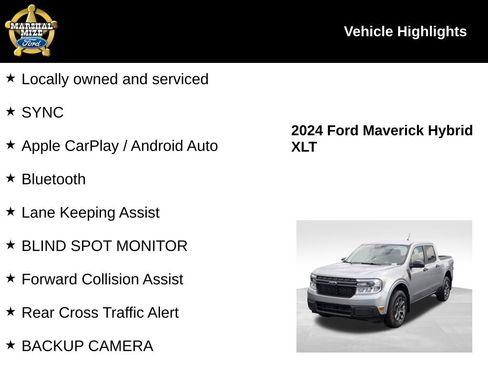 Used 2024 Ford Maverick XLT w/ XLT Luxury Package image 2