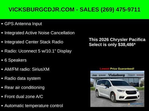 New 2026 Chrysler Pacifica Select image 11