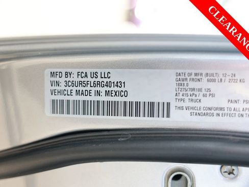 Used 2024 RAM 2500 Laramie w/ Safety Group image 37