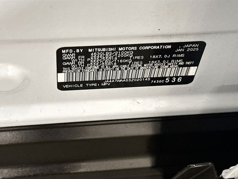 Used 2025 Mitsubishi Eclipse Cross SE AWD/4WD image 12