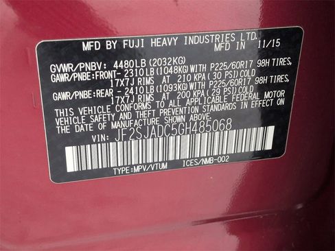 Used 2016 Subaru Forester 2.5i Premium w/ All-Weather Package image 34