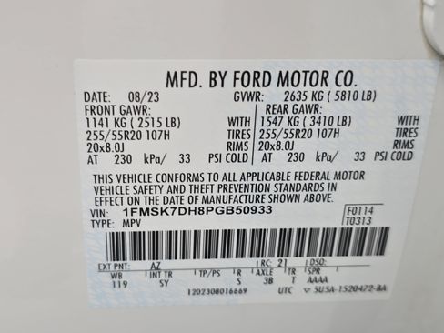 Used 2023 Ford Explorer XLT w/ Equipment Group 202A RWD image 36