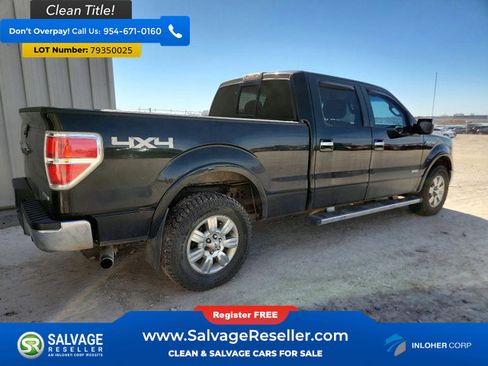 Used 2012 Ford F150 Lariat w/ Lariat Chrome Pkg image 4