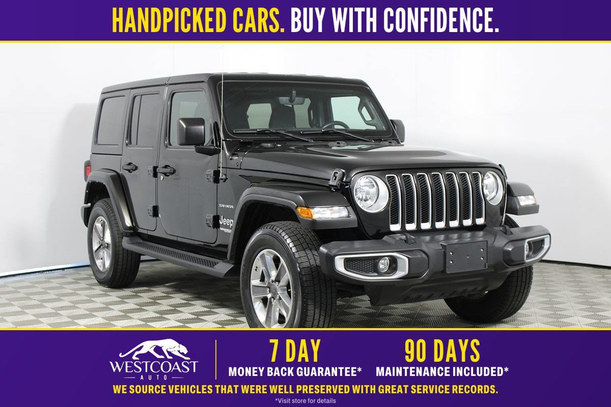 Used 2022 Jeep Wrangler Unlimited Sahara AWD/4WD image 1