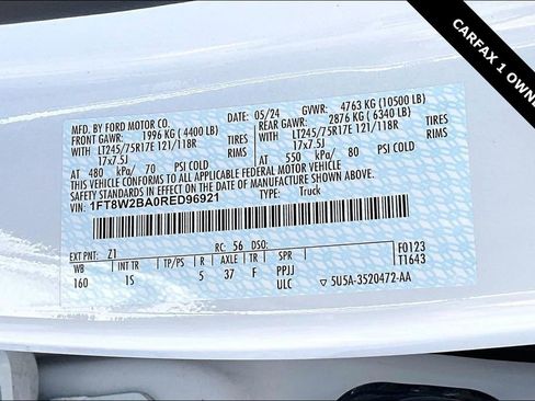 Used 2024 Ford F250 XL w/ XL Chrome Package image 19